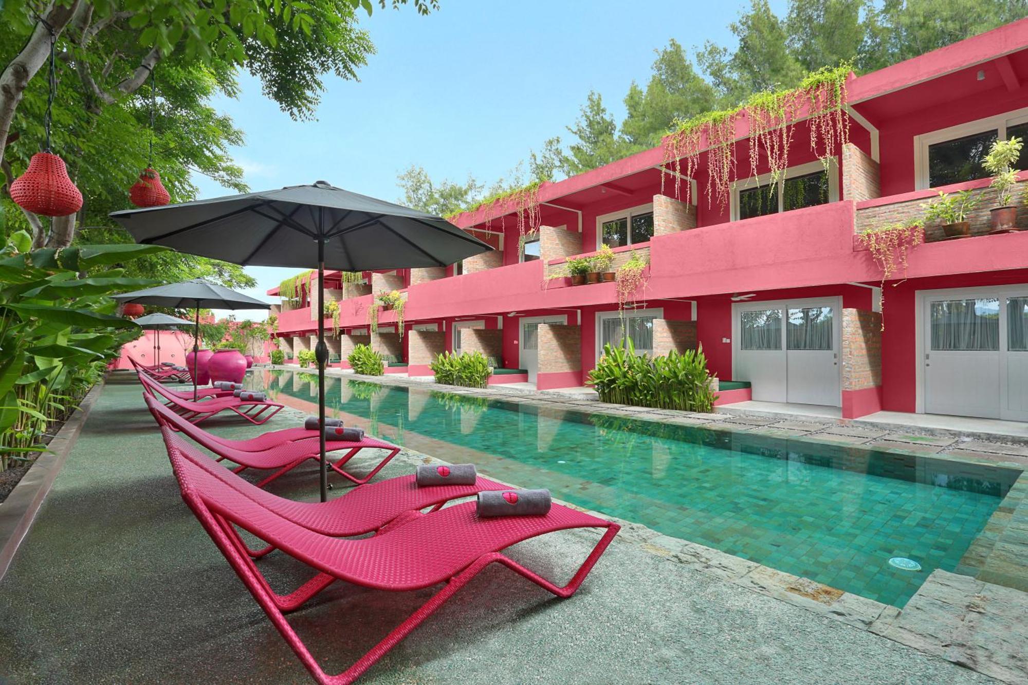 Pinkcoco Gili Trawangan - Constant Surprises - For Cool Adults Only Otel Dış mekan fotoğraf