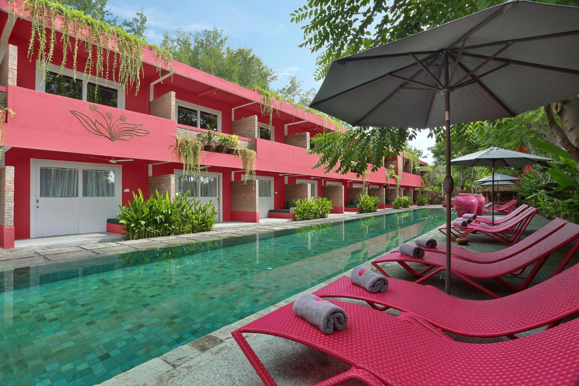 Pinkcoco Gili Trawangan - Constant Surprises - For Cool Adults Only Otel Dış mekan fotoğraf